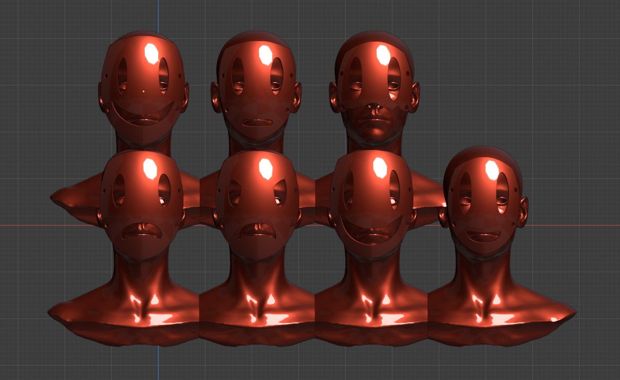 High rise invasion printable mask pack for 3dprint Etsy