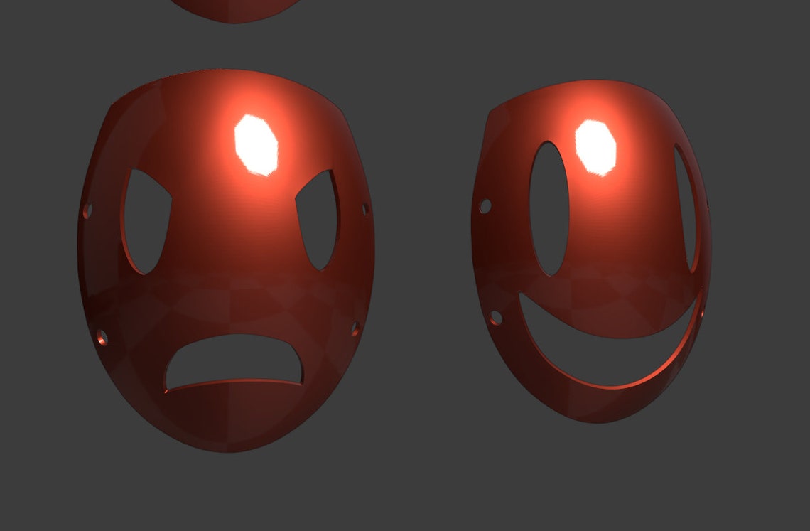 High rise invasion printable mask pack for 3dprint Etsy