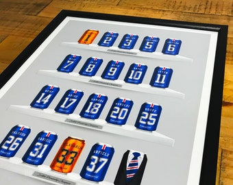 Carte da gioco Rangers FC giocattolo regalo merce ufficiale NUOVE Carte da gioco Rangers FC giocattolo regalo merce ufficiale NUOVE