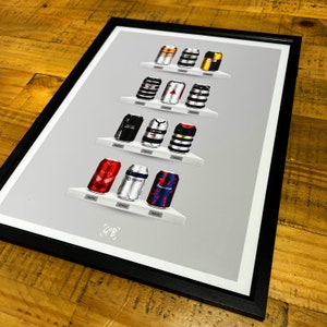 Bristol Bears Rugby Union Classic Can Kit Print | Prezenty Bristol Bears Rugby