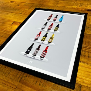 Brentford Classic Bottle Print | Brentford Gifts