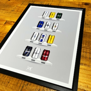 Leeds United Classic Kit Can Print | Leeds United Gifts