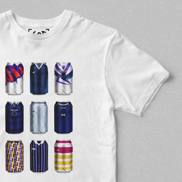 Scotland National Football Team Classic Can T-Shirt