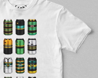 Northampton Saints Rugby Union klassiek tenue kan worden afgedrukt | Rugbycadeaus Northampton Saints
