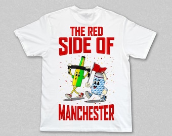 Stretford Brewhouse - Classic Can & Bottle Duo T-Shirt | Manchester United Fan Gifts | Perfect Gift Idea for Football Fans