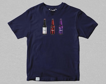 Fulham 24/25 Premier League Kit Bottle T-Shirt | Fulham Gifts