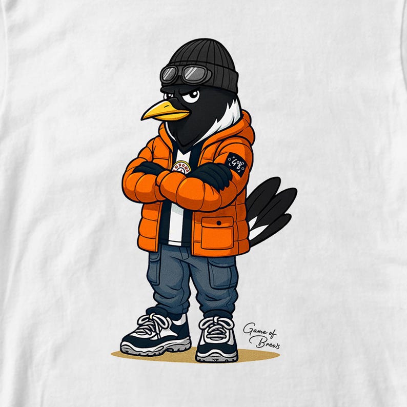 Monty Casual Mascot T-shirt | Presenter till Newcastle Utd-fans | Fotbolls-streetwear-t-shirt | Terrace Casual-kläder bild 2