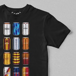 Bradford Classic Can T-Shirt | Bradford Gifts | Retro Football-Inspired Beer Can T-Shirt | Gift For Football Fans