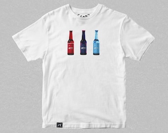 Nottingham Forest 24/25 Premier League Kit Bottle T-Shirt | Nottingham Forest Gifts