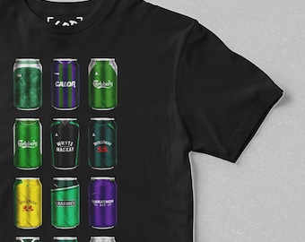 The Green of Leith Co - Klassisk burk-t-shirt | Hibernian Gifts | Retro fotbollsinspirerad ölburk-t-shirt | Present till fotbollsfans