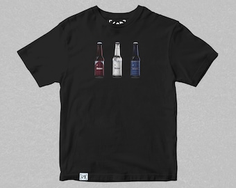 Aston Villa 24/25 Premier League Kit Bottle T-Shirt | Aston Villa Gifts
