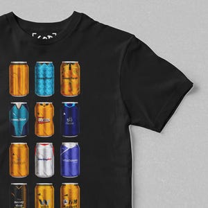 Wolfpack Gebrew Co - Classic Dosen T-Shirt | Retro Fußball-inspiriertes Bierdosen-T-Shirt | Geschenk für Fußball-Fans
