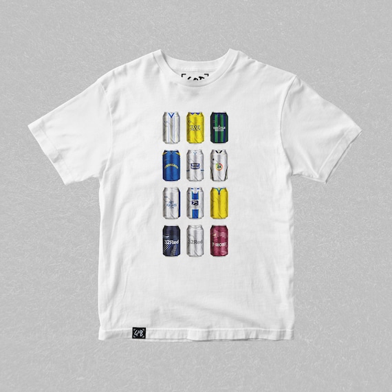 Leeds United FC Classic Kit Can T-shirt 