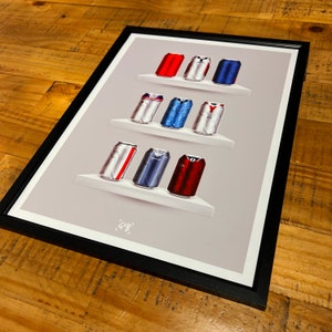 England National Football Team Classic Kit Can Print | Euro 2020