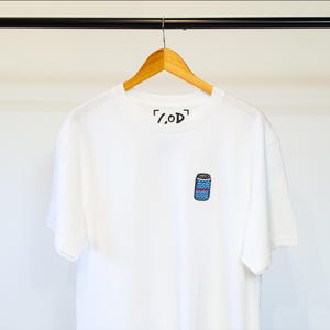 Man Utd 90/92 Away Embroidered Can T-Shirt | Man Utd FC Gifts
