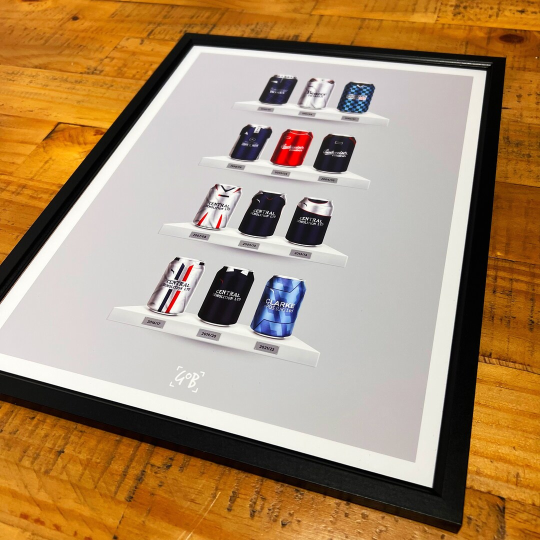 Falkirk FC Classic Can Print Falkirk Gifts Etsy UK