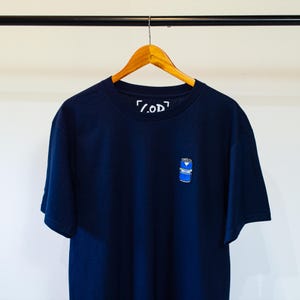 Everton 97/99 Home T-shirt met geborduurd blikje | Everton FC-cadeaus