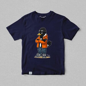 Monty Casual Mascot T-shirt | Presenter till Newcastle Utd-fans | Fotbolls-streetwear-t-shirt | Terrace Casual-kläder bild 5