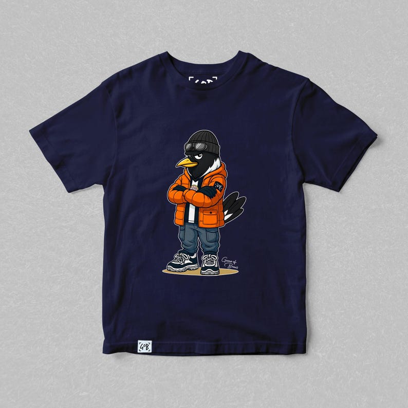 Monty Casual Mascot T-shirt | Presenter till Newcastle Utd-fans | Fotbolls-streetwear-t-shirt | Terrace Casual-kläder bild 5