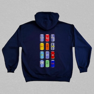 Colchester Classic Can Hoodie | Colchester Gifts | Retro Football-Inspired Beer Can Hoodie | Gift For Football Fans