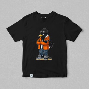 Monty Casual Mascot T-shirt | Presenter till Newcastle Utd-fans | Fotbolls-streetwear-t-shirt | Terrace Casual-kläder bild 3