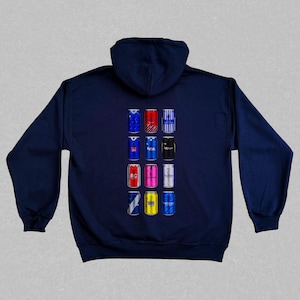Brummie Brew Co - Classic Can Hoodie | Birmingham Gifts | Retro Football-Inspired Beer Can Hoodie | Gift For Football Fans