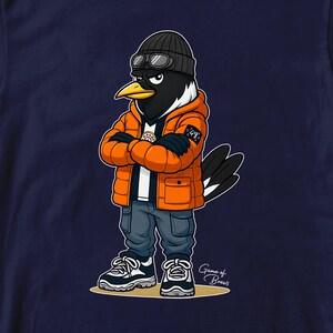 Monty Casual Mascot T-shirt | Presenter till Newcastle Utd-fans | Fotbolls-streetwear-t-shirt | Terrace Casual-kläder bild 6