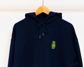 Cityzens Craft Co - 98/99 Away Embroidered Can Hoodie | Man City Gifts | Retro Football-Inspired Beer Can T-Shirt | Gift For Football Fans