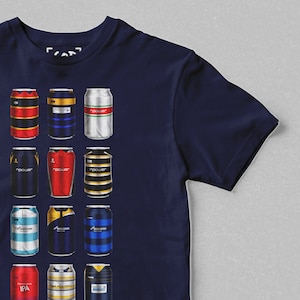 Worcester Warriors Rugby Union Classic Kit Can Print | Worcester Warriors Rugby Gifts