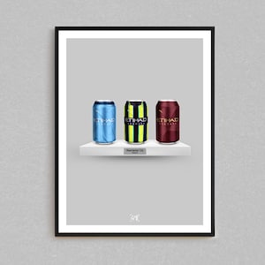 Man City 24/25 Premier League Kit Can Print | Man City Gifts
