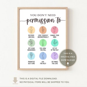 CBT Poster Wall Art Printable Social Work Office Decor Cognitive Behavioral  Anxiety Therapy Print Counsellor Prints MHC Psych Therapist Art