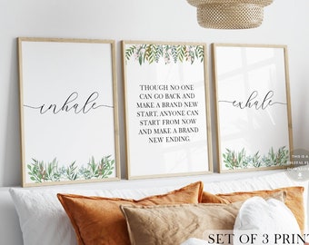 Counseling Posters Office Decor Therapy Art School Psychologist Wall Prints Bundle Mental Health Psychology Quotes Psych Gifts