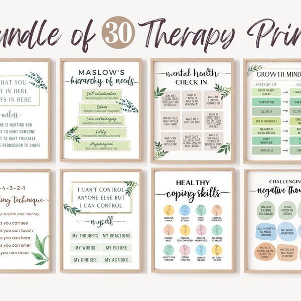 30 Social Worker Poster School Psychology Office Decor Counseling Quotes Mental Health Printables Sign Confidentiality Door Gifts Christmas