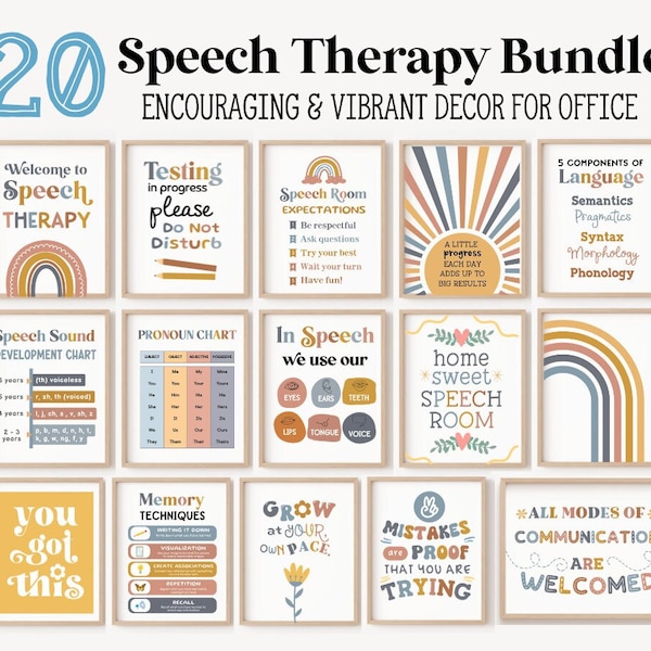 Wall Art Speech Office - Etsy