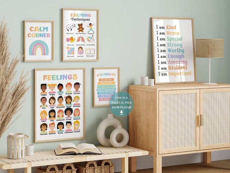 30 Social Worker Office Decor Poster School Psychologist Wall - Etsy