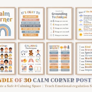 30 Social Worker Office Decor Poster School Psychologist Wall Art Work ...