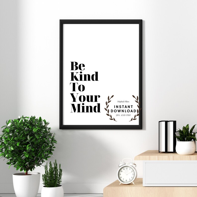 Therapist Office Decor Mental Health Awareness Poster School Etsy