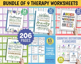 Counseling Worksheets Anger Management for Kids Counselor Workbook Therapy Counseling Coping Skills Kids Mental Health Therapist Resources