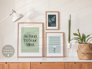 Poster Per Ufficio Consulenti E Terapeuti – “Posso Controllare Solo Me Stesso” – 28x43 Cm, Carta Lucida 250 Gsm, Stampe Ispirazionali