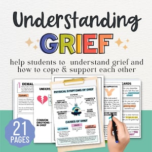 Grief Therapy Workbook Therapist Worksheets Grieving and Loss Process Counseling Activities Group Counselling Healing Stages of Grief Tools