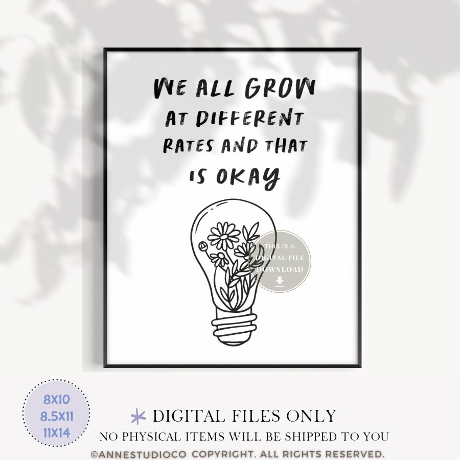 Bundle Set of 4 Psychotherapy Office Art Social Worker Posters ...