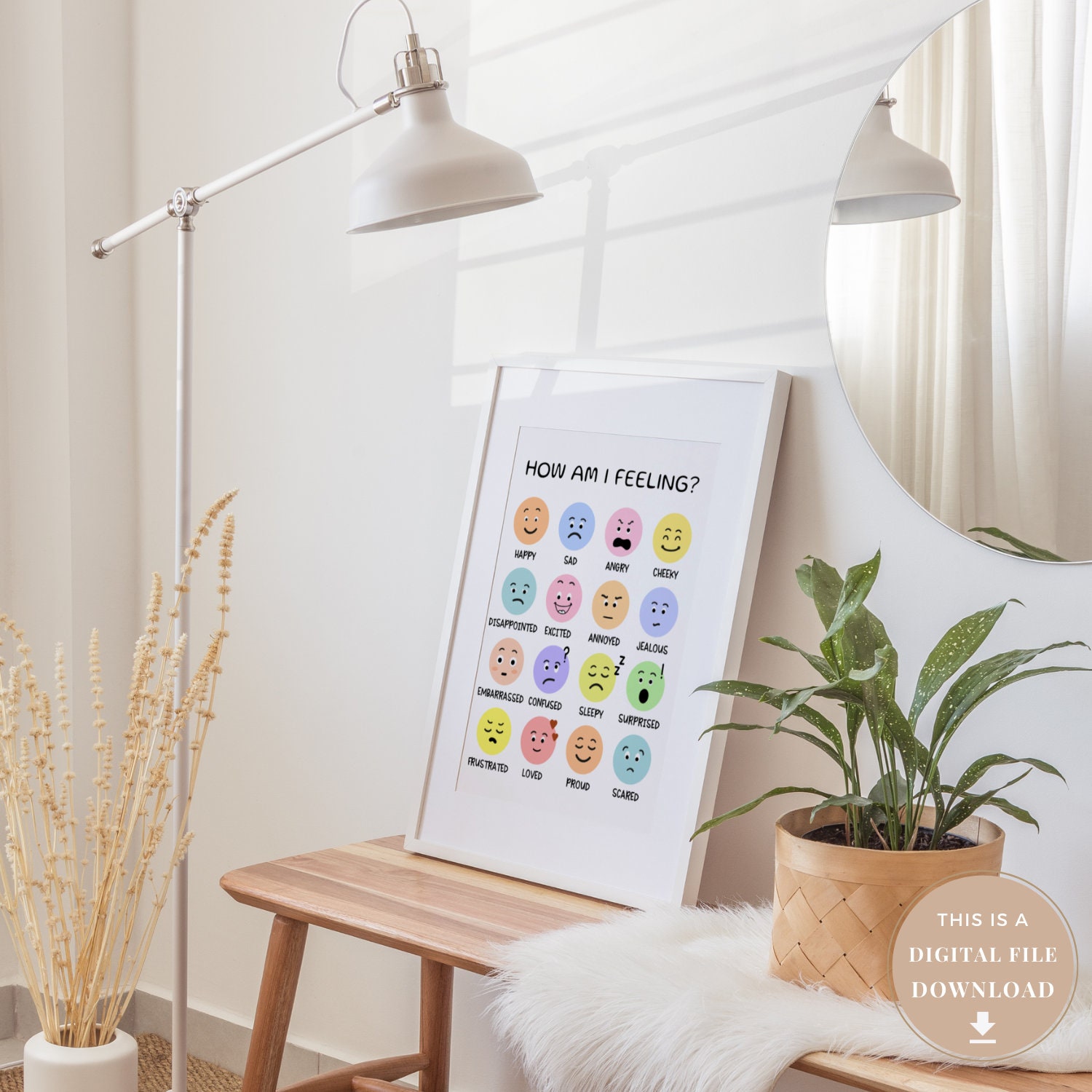 Feelings Poster School Counseling Office Decor Counselor Art - Etsy