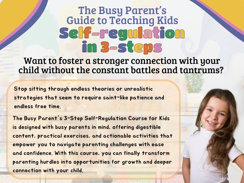 Self Regulation for Kids Coping Skills Toddler Emotional Anger Management Gentle Positive Parenting ADHD Autism Discipline Parents Guide image 2