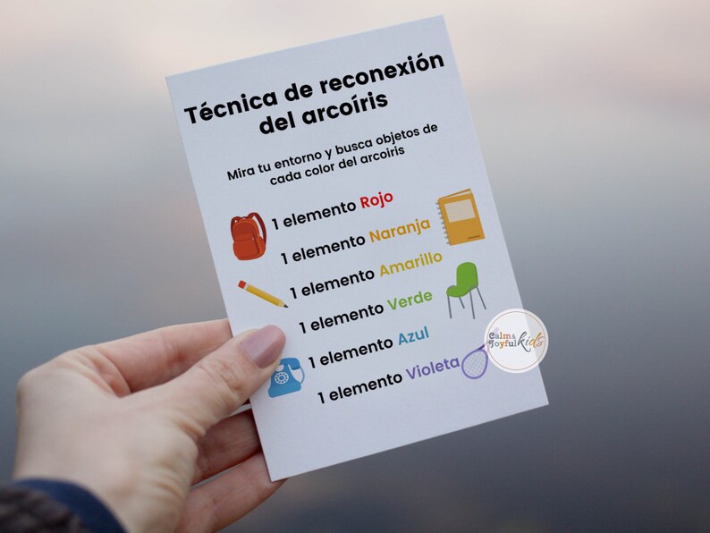 15 Spanish Anxiety Coping Skills Cards Grounding Technique Etsy