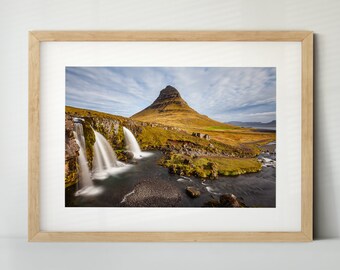 Kirkjufell, Iceland (Poster, Fine Art Print, Canvas) | Landscape, Mountains