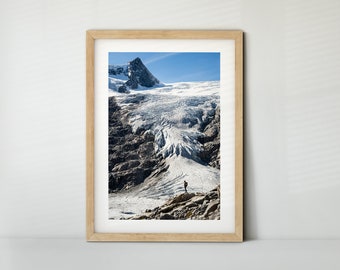 Gletscher, Österreich (Poster, Fine Art Print, Leinwand) | Landschaft, Innergschlöß