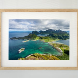 Offersoykammen, Lofoten (poster, fine art print, canvas) | Landscape, Norway