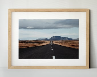 Ringstraße in Island (Poster, Fine Art Print, Leinwand) | Landschaft, Berge