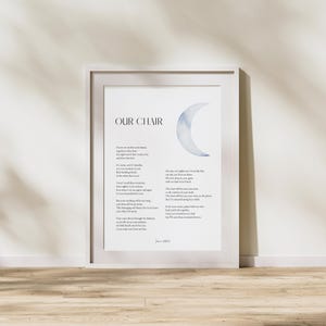 Nuestra Silla (una carta de tu bebé)