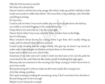 My Nightlight Down The Hall poem (for the children who don't like to sleep alone)